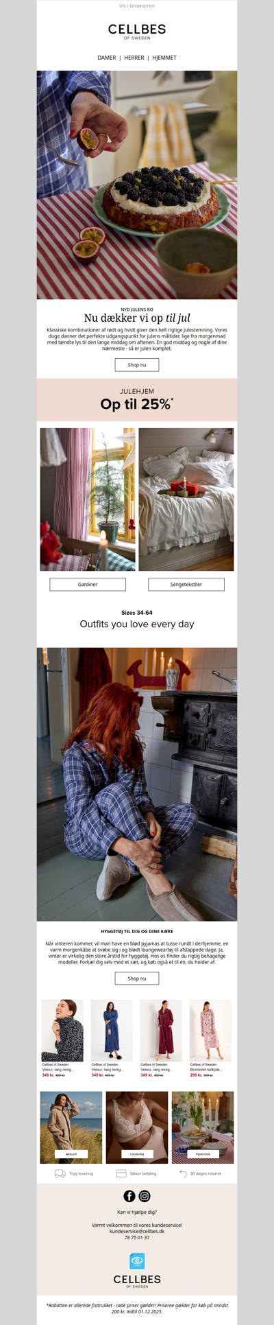 Gør hjemmet klar til jul: Op til 25%