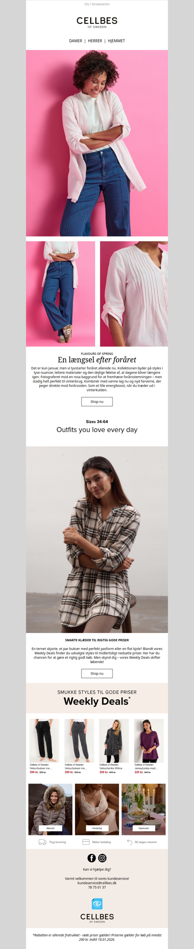 Vi tyvstarter foråret!