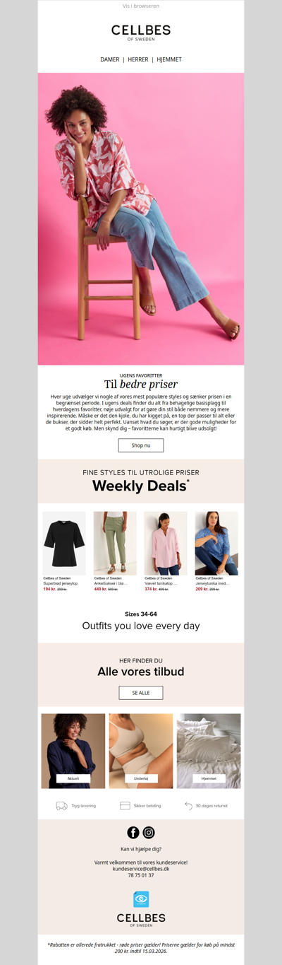 Nedsatte forårsfavoritter!