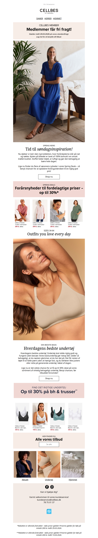 Gratis fragt i weekenden!