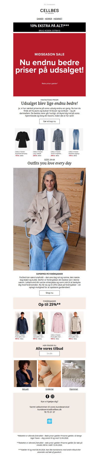 Midseason sale: Nu endnu bedre priser på udsalget!