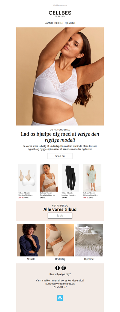 Er det tid at opdatere undertøjsgarderoben?