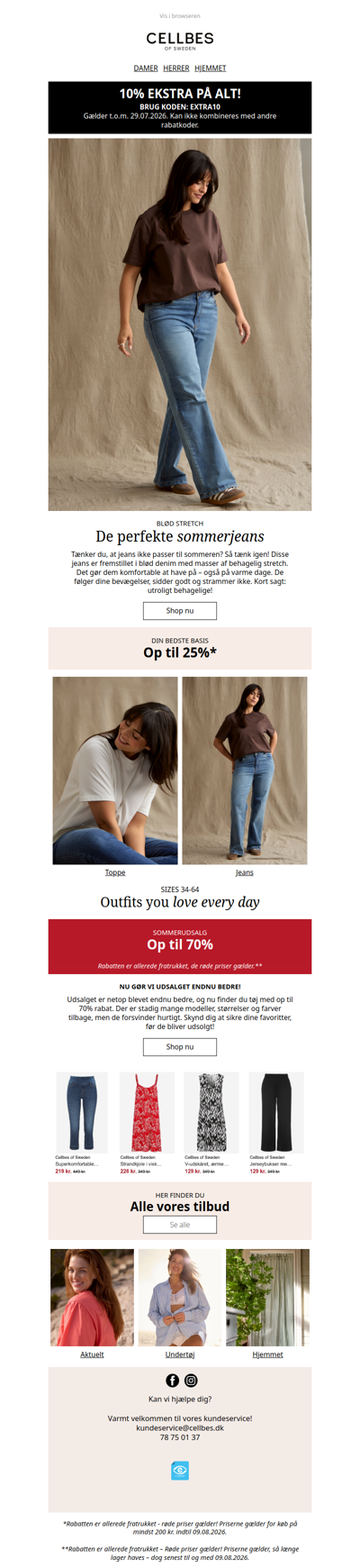 De perfekte sommerjeans: Nu op til 25% rabat!