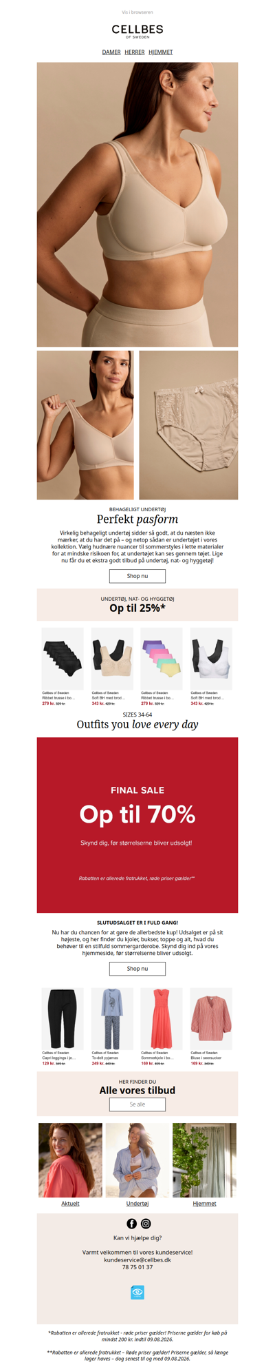 Final sale: Op til 70% rabat