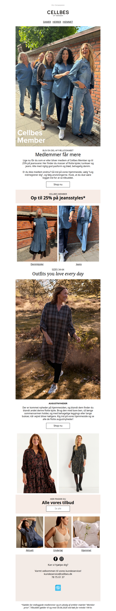 Op til 25% på jeansvarer!