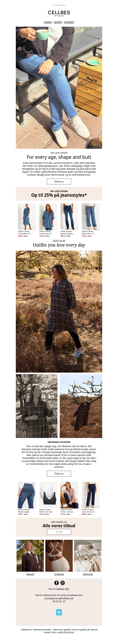 Op til 25 % på denimstyles!