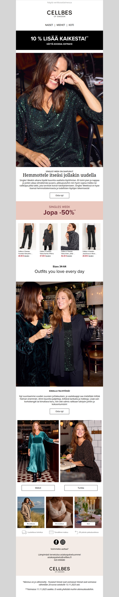 Singles’ Day: jopa –50 % ja –10 % lisää ostoksesta