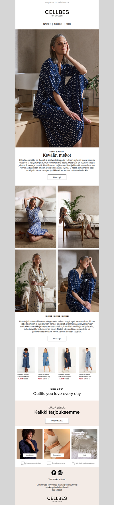 Kevään kauniit mekot!