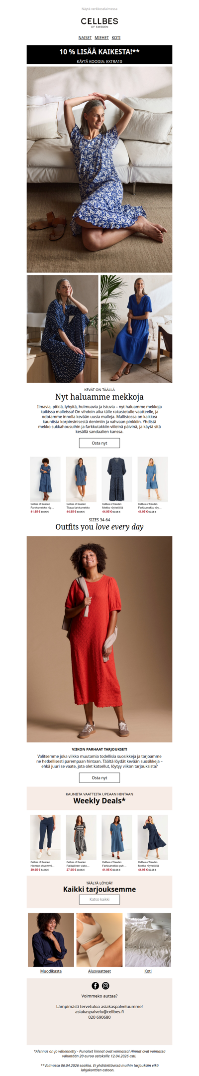 Kevään mek ot ovat vihdoin täällä!