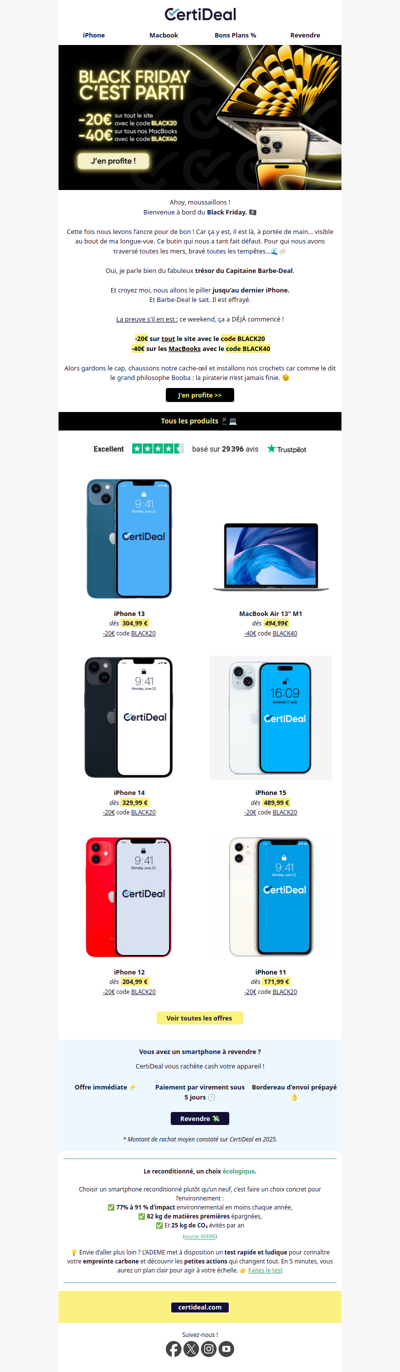 Black Friday : Hissez le drapeau noir ! 🏴󠁲󠁯󠁳󠁭󠁿