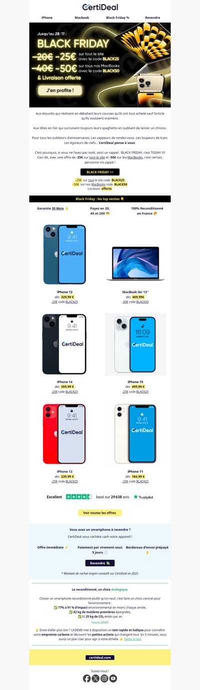 BLACK FRIDAY - Reminder !!! ⚫