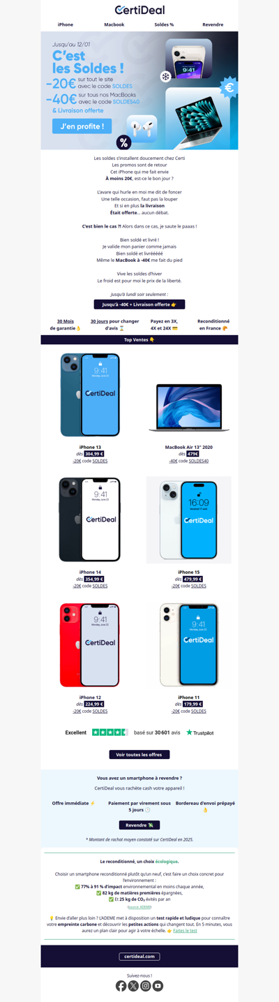 La reine des Soldes ! 👑