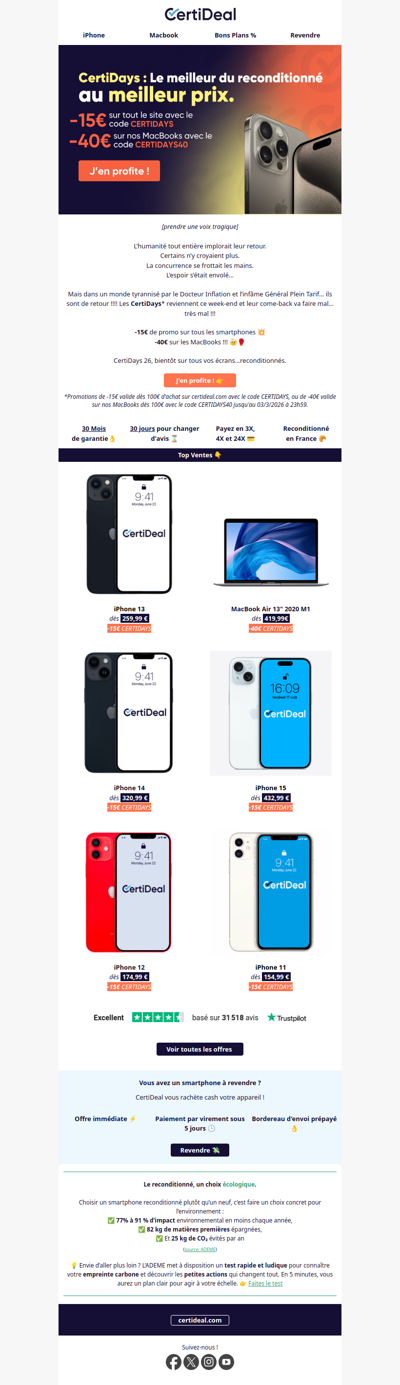 CertiDays 26 : La revanche du retour ! 💥🤕🥊