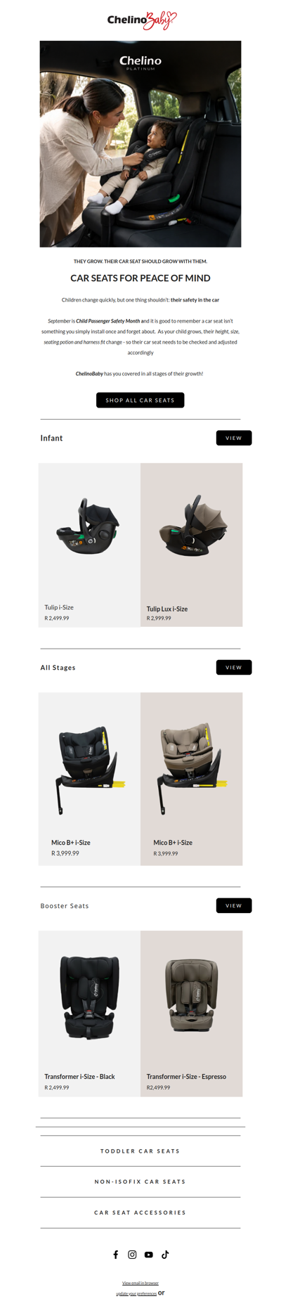 Chelino Car Seats