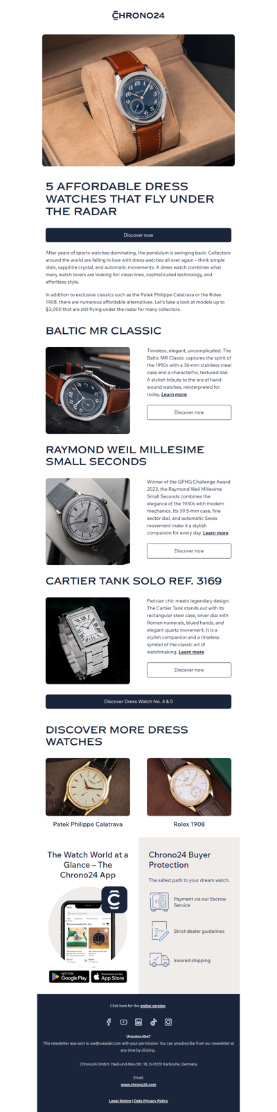 5 Affordable Dress Watches That Fly Under the Radar