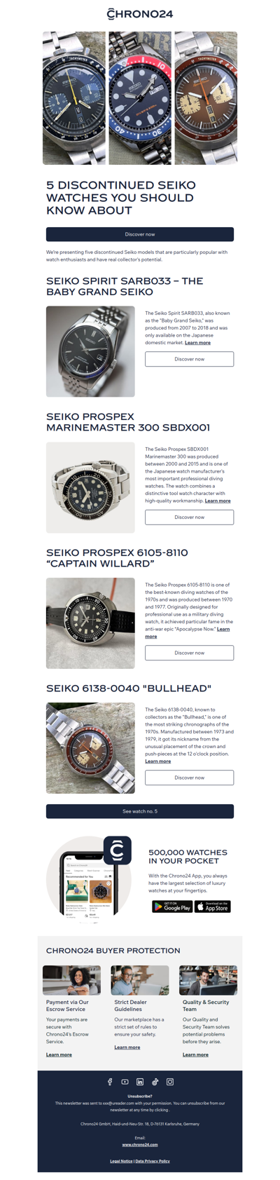 5 Discontinued Seiko Watches You Should Know About
