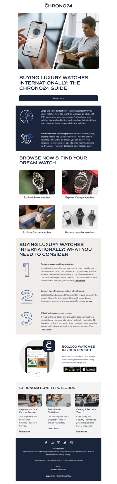 Buying Luxury Watches Internationally: The Chrono24 Guide