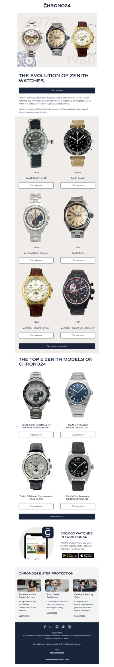 The Evolution of Zenith Watches