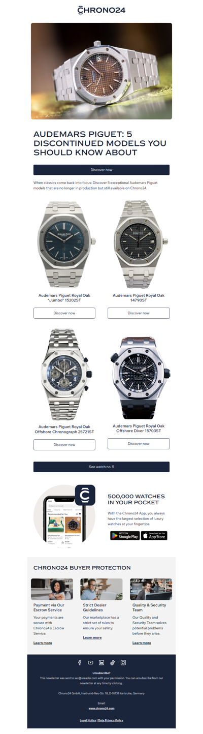 5 Discontinued Audemars Piguet Models You Should Know About