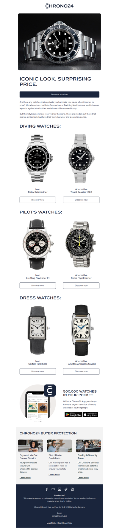 These watches will surprise you ...