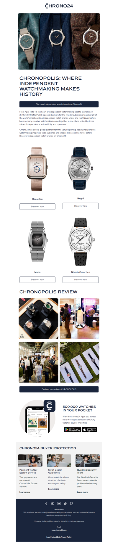 CHRONOPOLIS – Where Independent Watchmaking Makes History