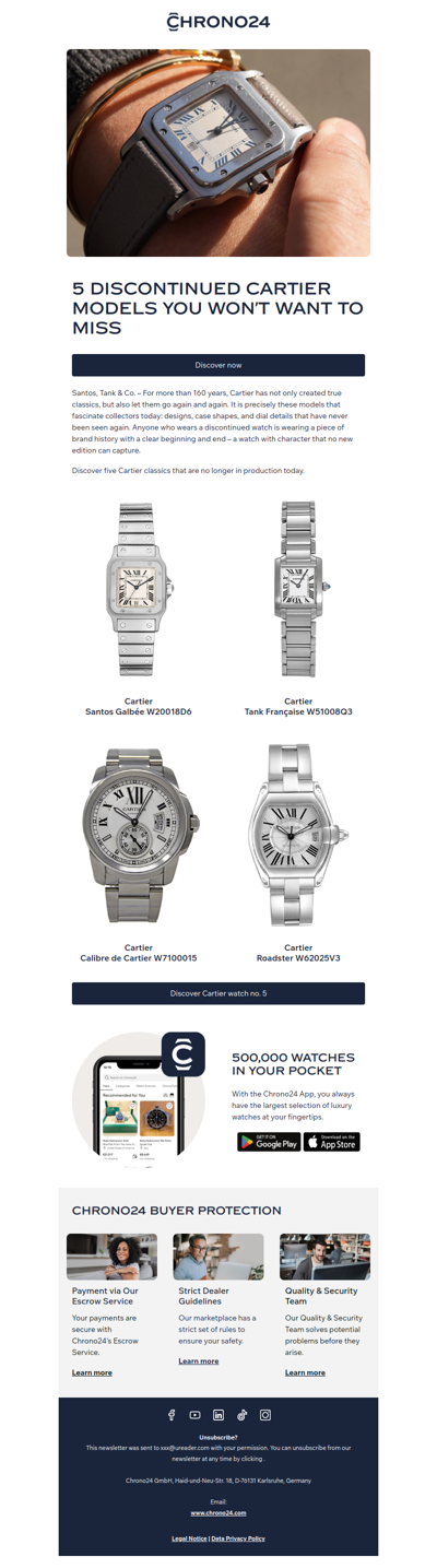 5 Discontinued Cartier Models You Won't Want to Miss