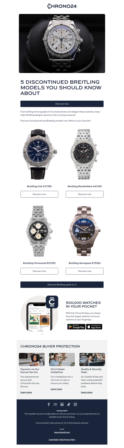 5 Discontinued Breitling Models You Should Know About