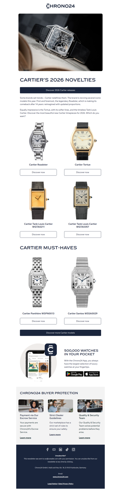 Cartier's 2026 Novelties