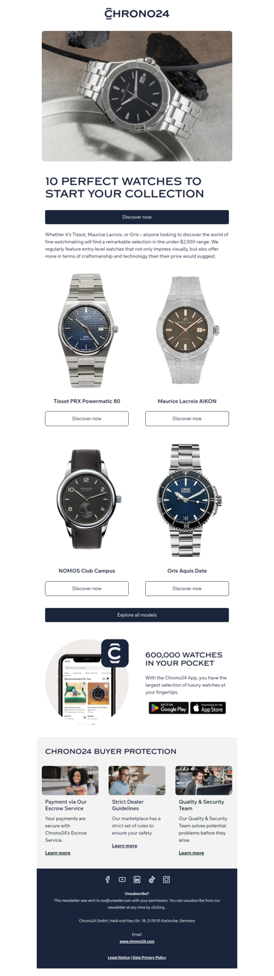 10 Perfect Watches to Start Your Collection ⌚