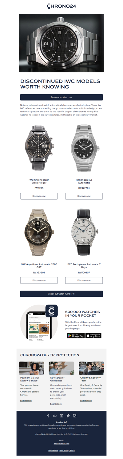 Discontinued IWC Models Worth Knowing