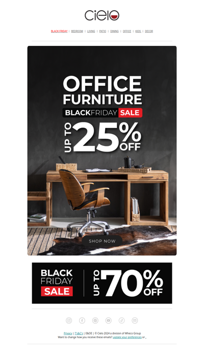 Black Friday Office Sale