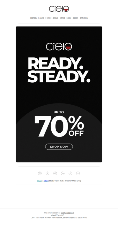 Black Friday Sale NOW ON | Cielo