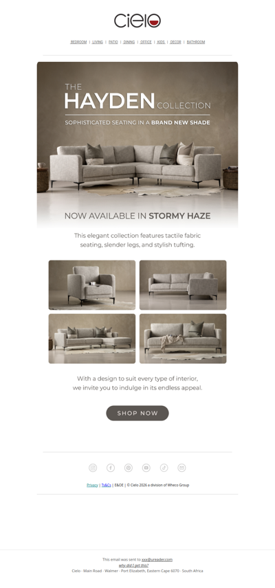 The Hayden Collection | Cielo