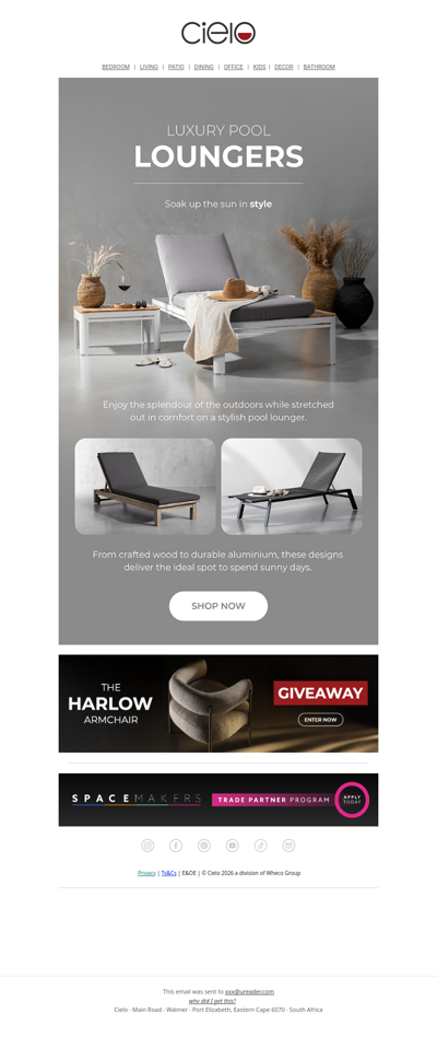 Luxury Pool Loungers