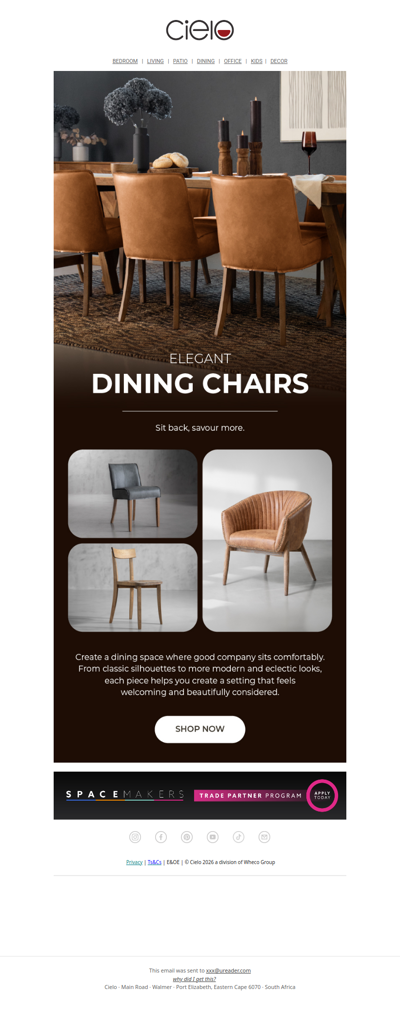 Elegant Dining Chairs