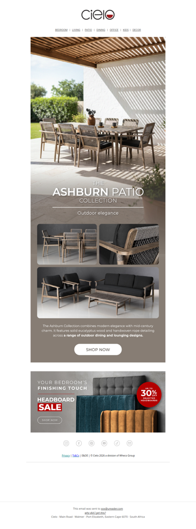 The Ashburn Patio Collection