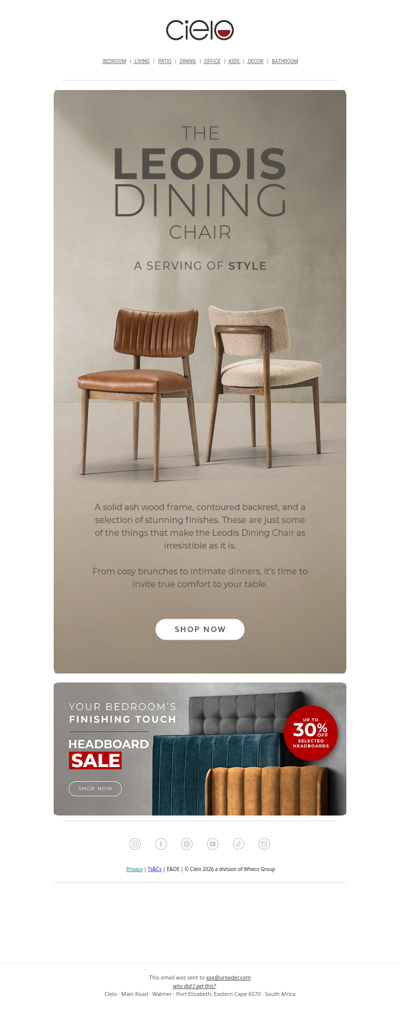 A Serving of Style: The Leodis Dining Chair