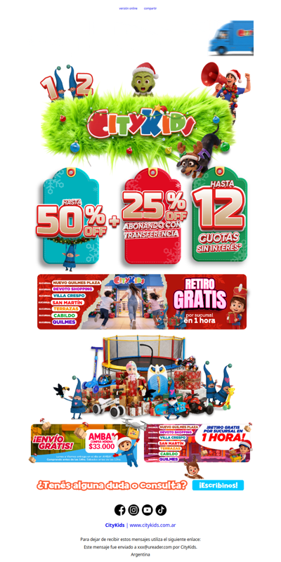 ⏰ ¡MÁS DESCUENTOS MÁS CUOTAS!