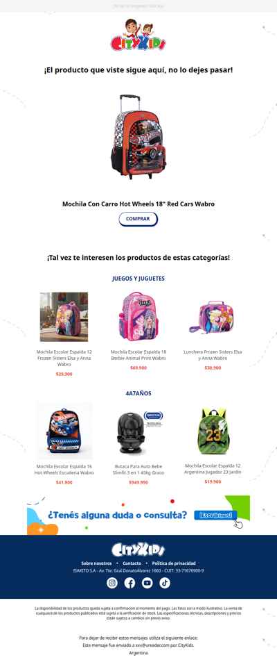 ¡Llevate lo que estuviste viendo! 😉