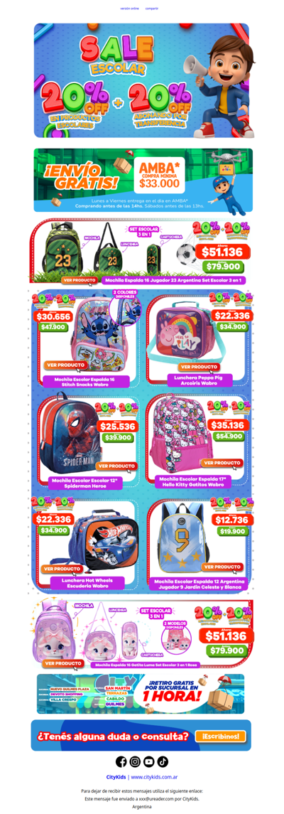 ¡Oportunidad única para el cole! 📚