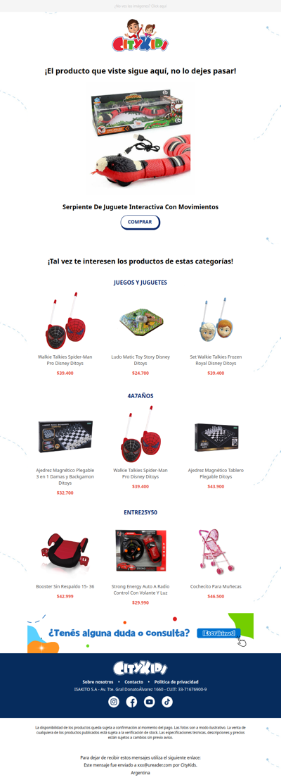 ¡Llevate lo que estuviste viendo! 😉