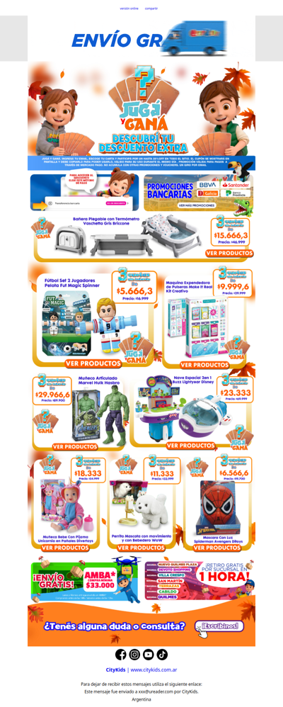 🎁 Tenés un premio pendiente: ¡Elegí tu CARTA!