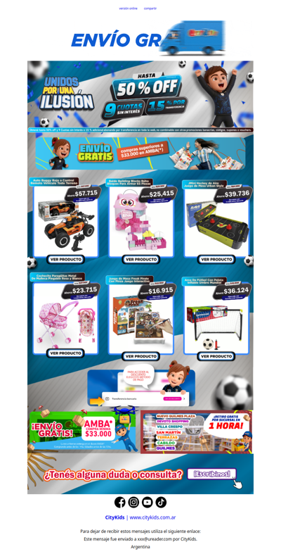 ¡SE PICÓ EL MUNDIAL EN CITYKIDS! 🏆⚽