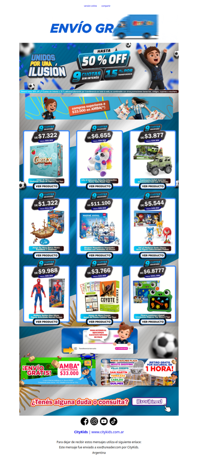 Comprá HOY a mitad de precio + 9 Cuotas sin Interés 💳🔥