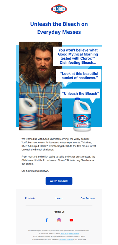 Bleach hacks for real life.