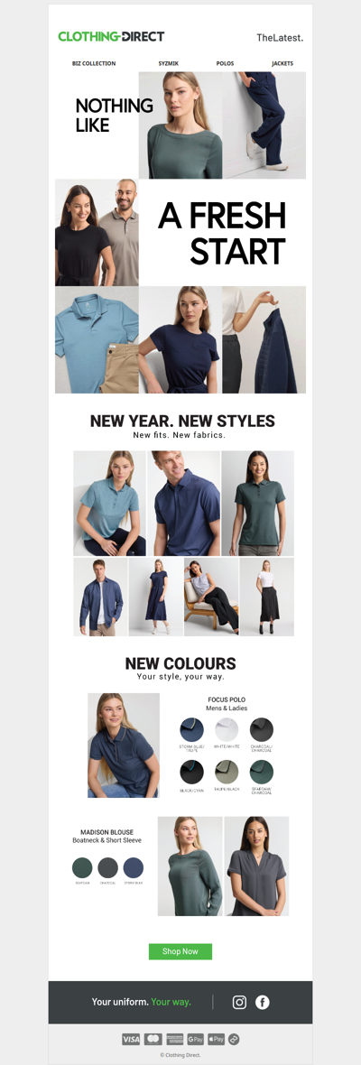 Nothing Like A Fresh Start