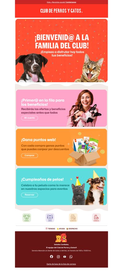 🎉 ¡Bienvenido al Club! Aquí comienza la diversión para ti y tu peludito 🐾