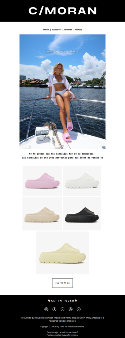 Tus sandalias fav del verano🌞