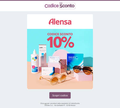 Super Coupon 👓 Alensa