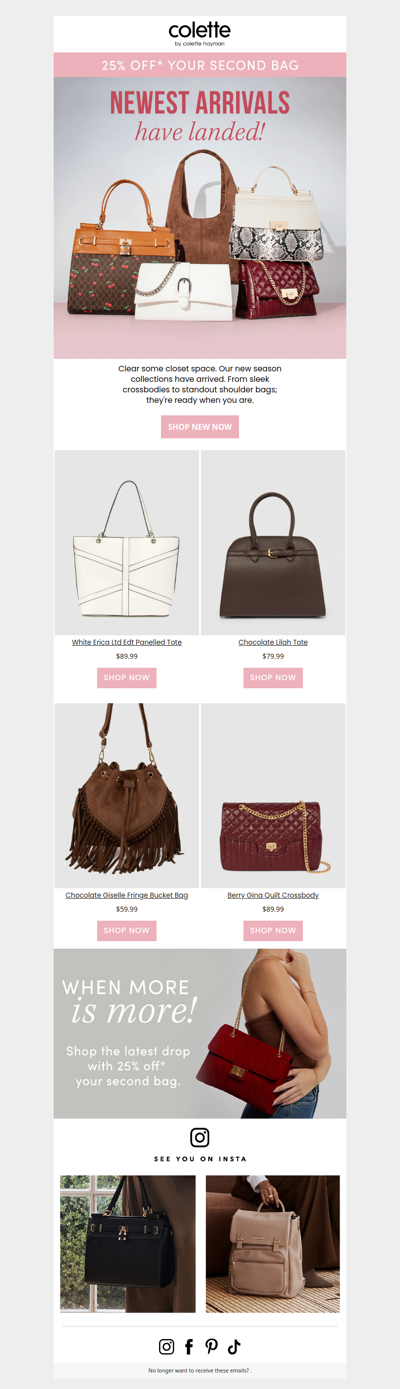 Oh Yes We Did! New Style are in 😉👜